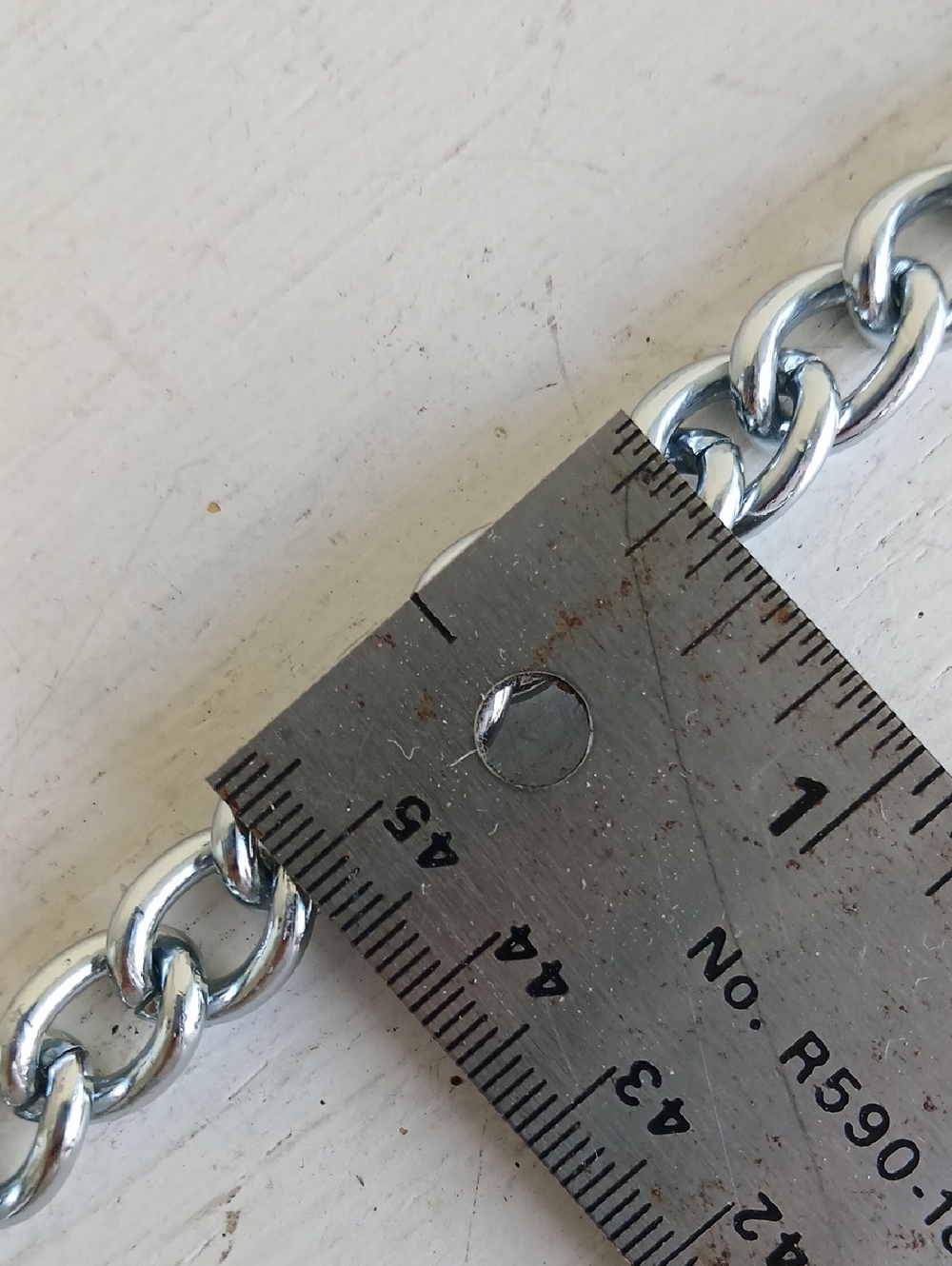 Silver Chain Strap Replacement Crossbody Bag Strap - Picture 3 of 5